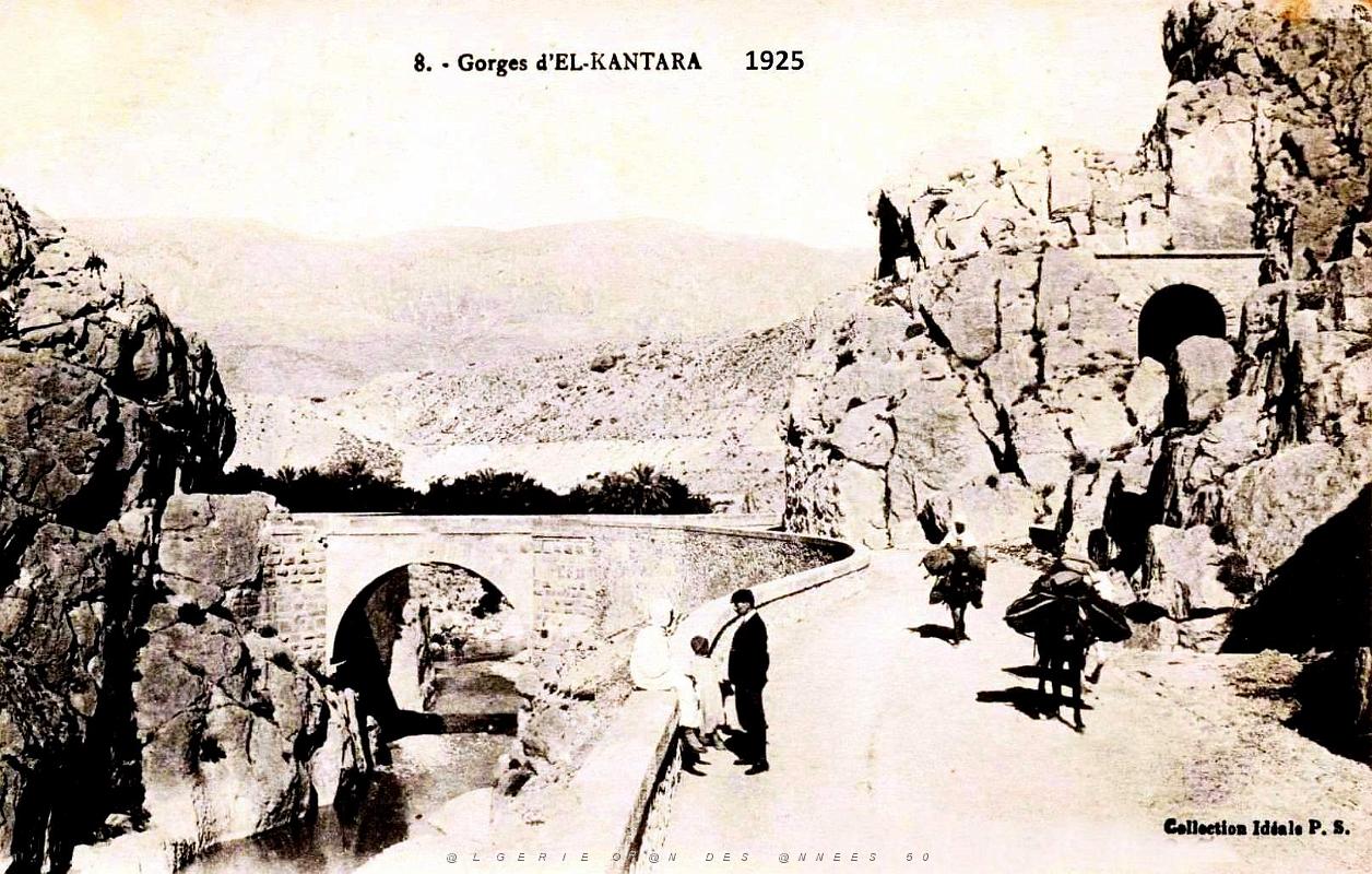 El-Kantara - Les Gorges - 1925.jpg